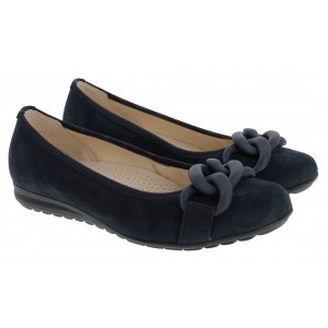 Gabor Sabia 82.625 Shoes - Blue Suede