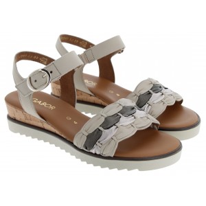 Gabor Revo 82.758 Sandals - Beige Leather