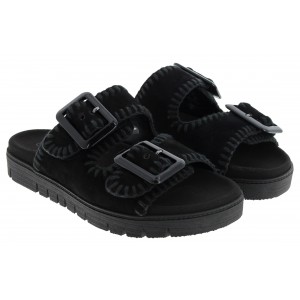 Gabor Elspeth 83.741 Mules - Black Suede