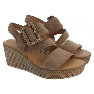 Gabor Embrace 84.771 Sandals - Peanut Suede