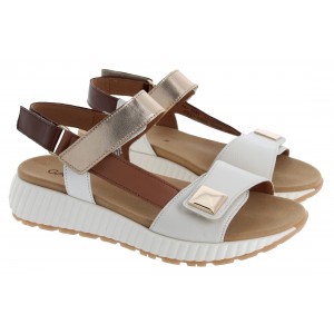 Gabor Gifted 84.582 Sandals - Latte Leather