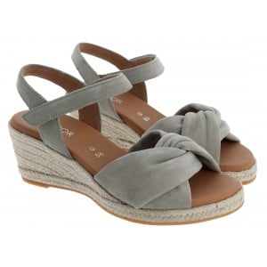 Gabor Moon 82.712 Sandals - Green Suede