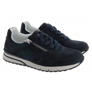 Gabor Peace 86.328 Trainers - Dark Blue Suede