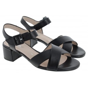Gabor Jamma 82.913 Sandals - Black Leather