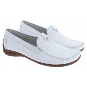Gabor California 86.090 Loafers - White Leather