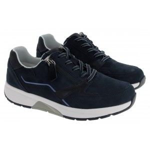 Gabor Adora 86.878 Trainers - Blue Nubuck