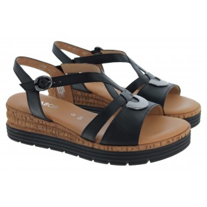 Gabor Sadie 82.707 Sandals - Black Leather