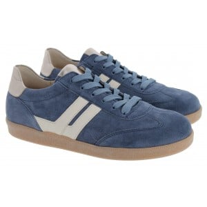 Gabor West 83.300 Trainers - Blue Denim Suede