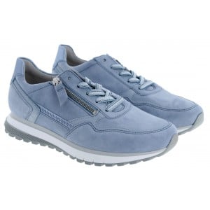 Gabor Hollywell 86.378 Trainers - Azur Blue Suede