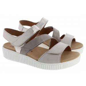 Gabor Ball 83.600 Sandals - Beige Suede
