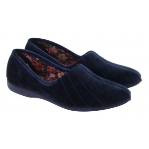Gardiners Audrey Slippers - Navy
