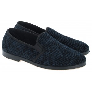 Gardiner Bros Lonsdale Slippers - Navy Textile