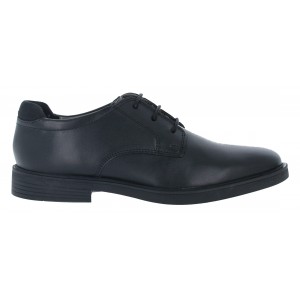 Geox Zheeno J36LAA J School Shoes - Black Leather
