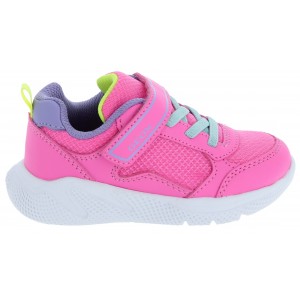 Geox B Sprintye B564TB Trainers - Fuchsia/Lilac