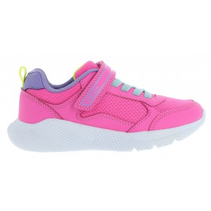 Geox J Sprintye J56FWA Trainers - Pink Synthetic