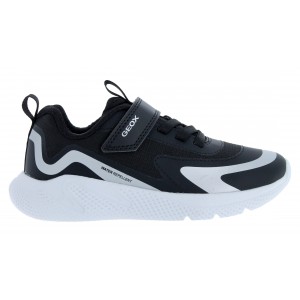 Geox J Sprintye J56NXA Trainers - Black Synthetic