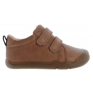 Geox B Steppieup B465WA Boots - Cognac Leather