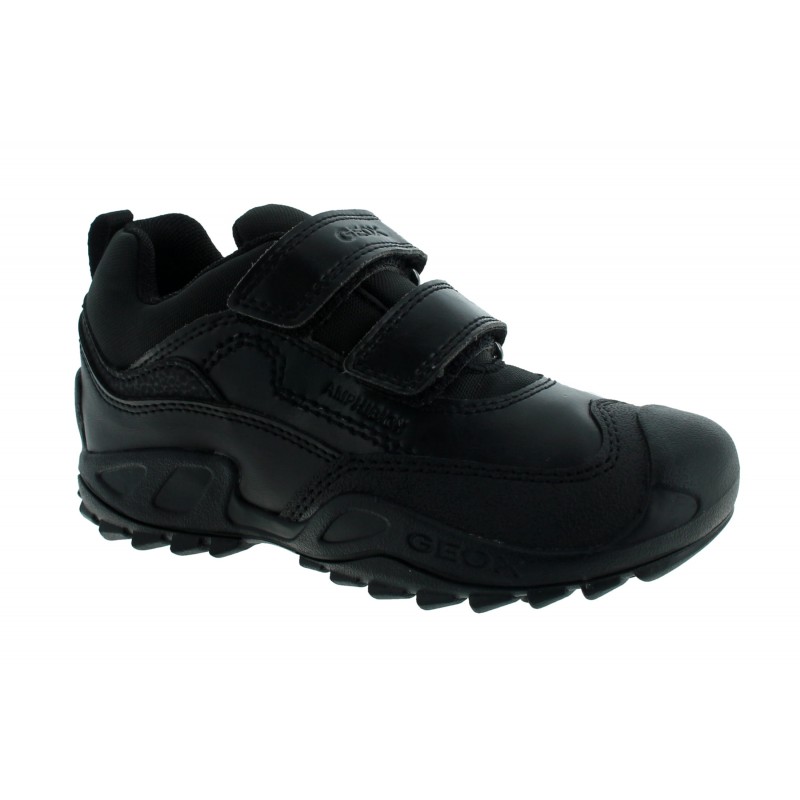 N.Savage B.B Abx J841WB School Shoes - Black