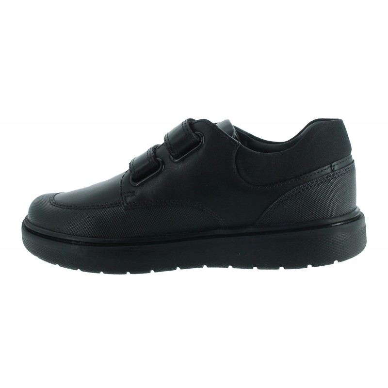 Riddock J667SA School Shoes - Black