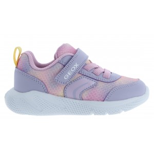 Geox B Sprintye B454TD Trainers - Light Lilac / Pink 