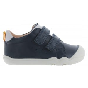 Geox B Steppieup B465WA Boots - Navy Leather
