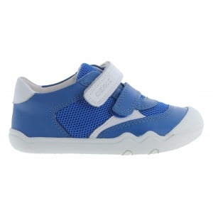 Geox B Steppieup B655WA Boots - Royal Blue Leather
