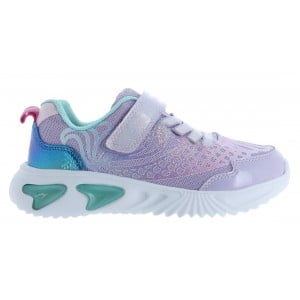 Geox J Assister J65E9A Trainers -  Lilac / Watersea