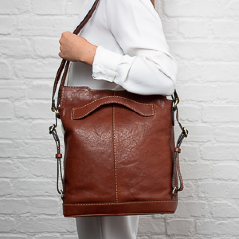 913194 Handbag - Cognac Leather