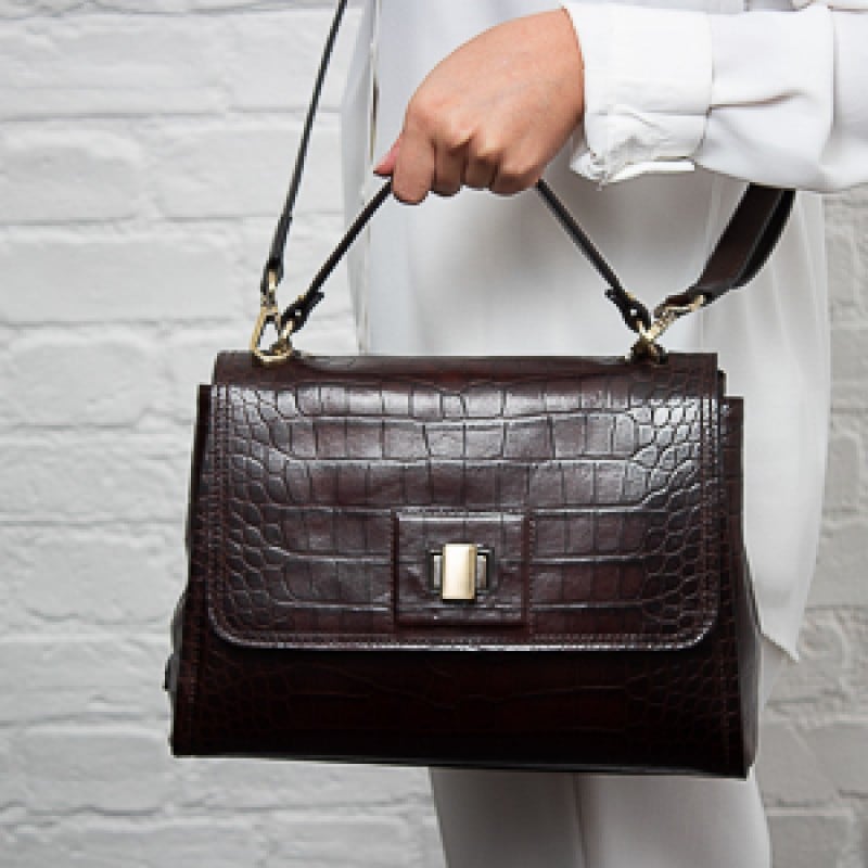 9493013 Handbag - Brown Leather