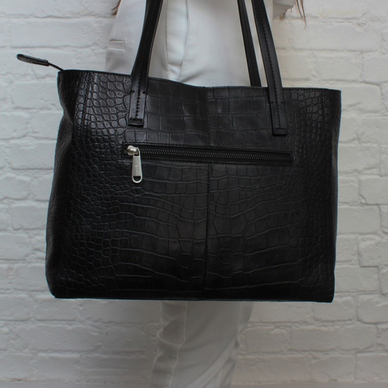 9493442 Handbag - Black Leather
