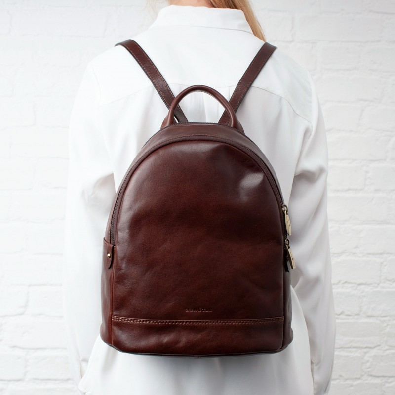 9403695 Backpack- Marron Leather