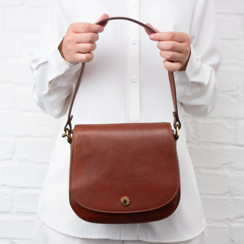 910763 Handbag - Tan Leather