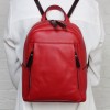 584767 Backpack - Rosso Leather