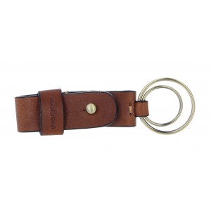 Gianni Conti 919754 Keyring - Cognac