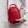 585554 Handbag - Rosso Leather