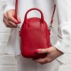 585554 Handbag - Rosso Leather
