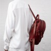 9440548 Backpack - Rosso Leather