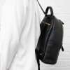 2464395 Backpack - Black Leather