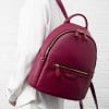 2464395 Backpack - Cyclamen Leather