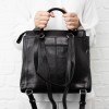 9440551 Backpack - Black Leather