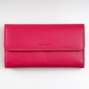 Gianni Conti 1808202 Purse - Fuxia Leather