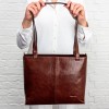 9403023 Shoulder Bag - Brown Leather 9403023 Shoulder Bag - Brown Leather