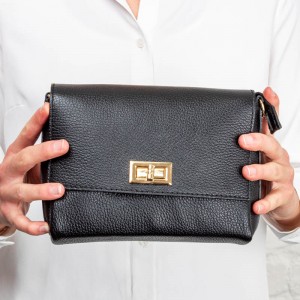Gianni Conti 130177 Handbag - Black Leather