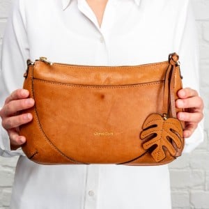 Gianni Conti 4756491 Handbag - Tan Leather