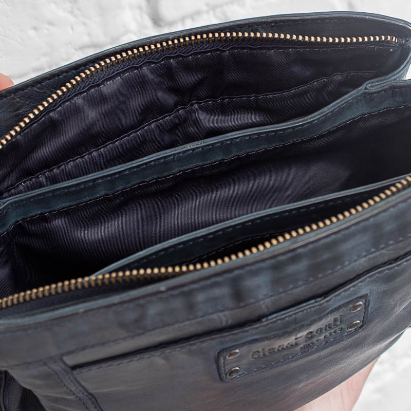 4203313 Handbag - Jeans Leather
