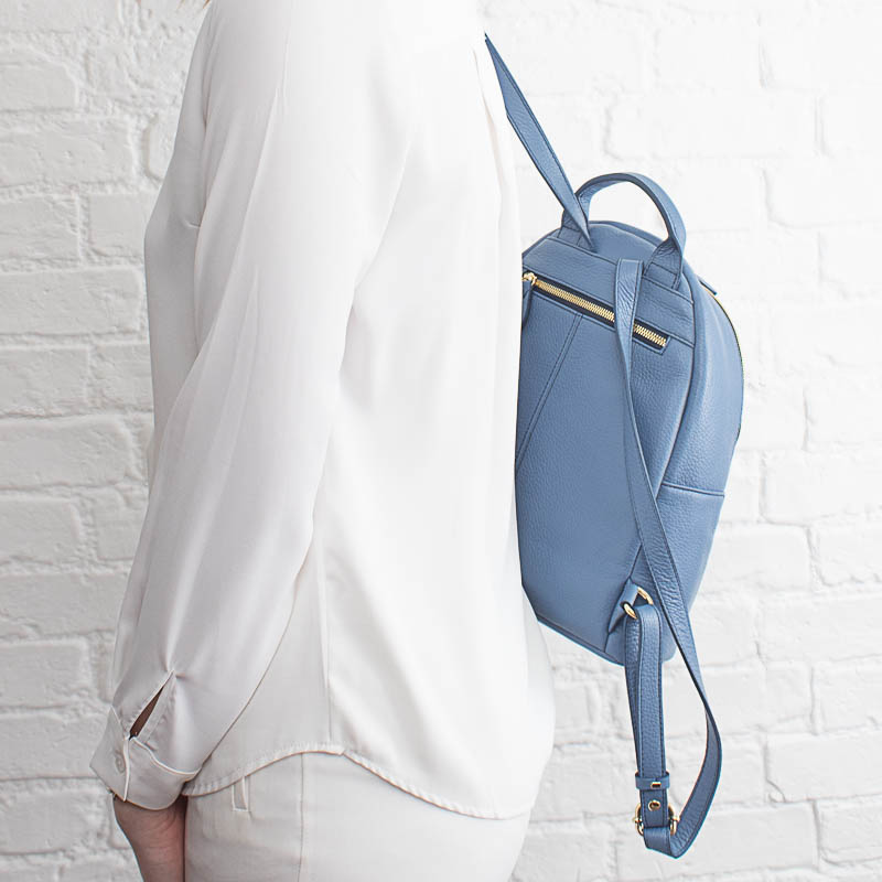 2464285 Backpack - Jeans Leather
