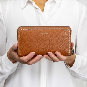 Gianni Conti 2868106 Purse - Caramel Leather