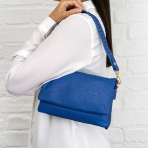 Gianni Conti 4313529 Handbag - Bluette Leather