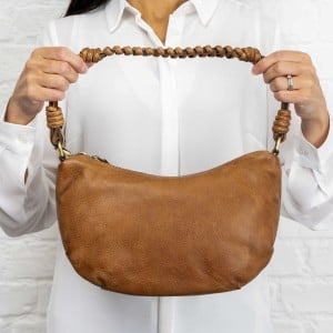 Gianni Conti 4323654 Shoulder Bag - Cuoio Leather