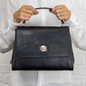 Gianni Conti 9493013 Handbag - Black Leather